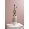 Handmade smooth ceramic vase